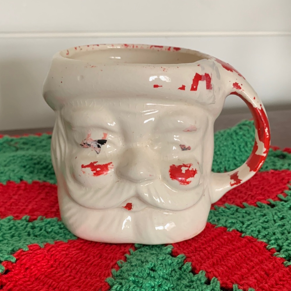 Vintage Santa Claus Ceramic Mug